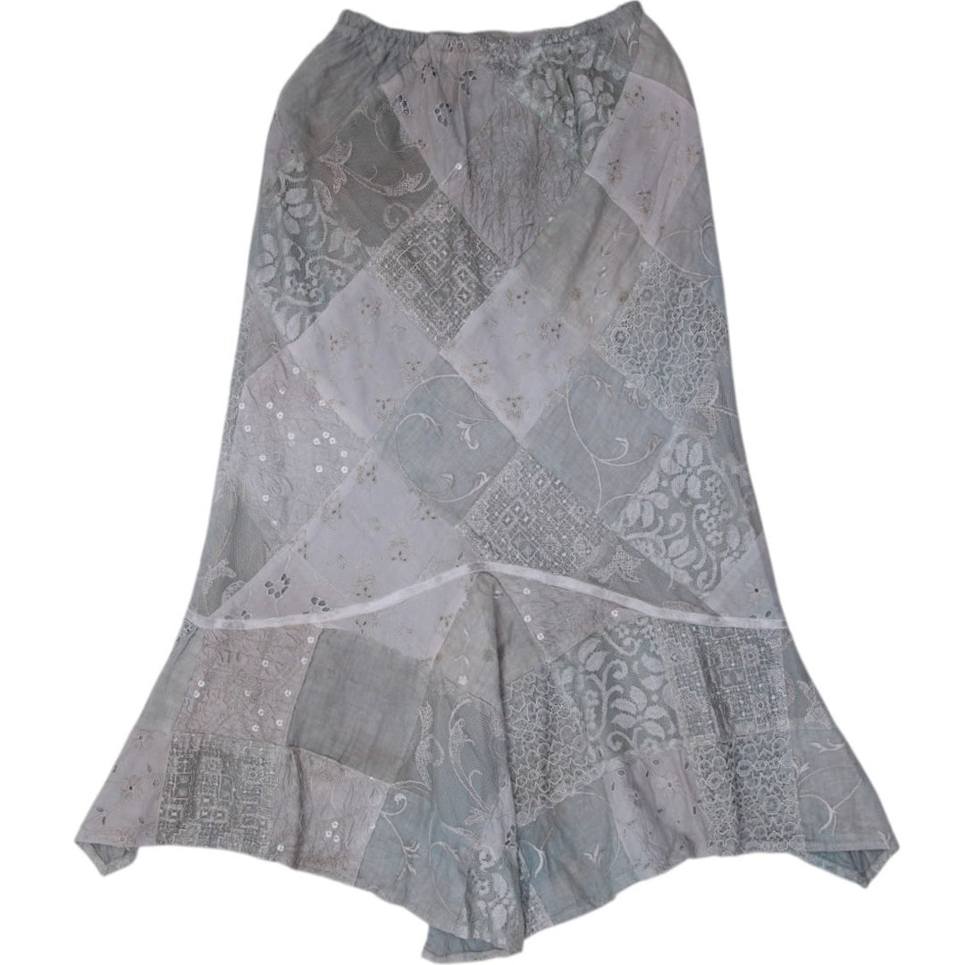 Y2K Ladies Pattern Design Long Skirt