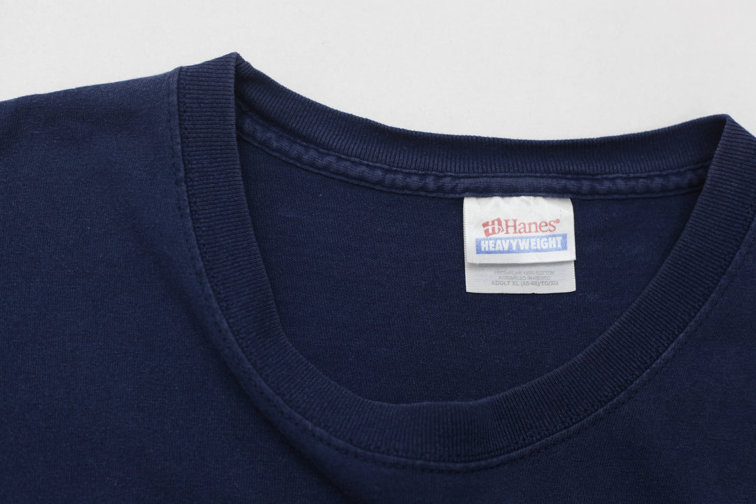 Vintage Ken Schrader Federated Auto Parts Racing T-Shirt, Hanes Size XL , Navy - Fashion Rerun Vintage Migration_T-Shirt