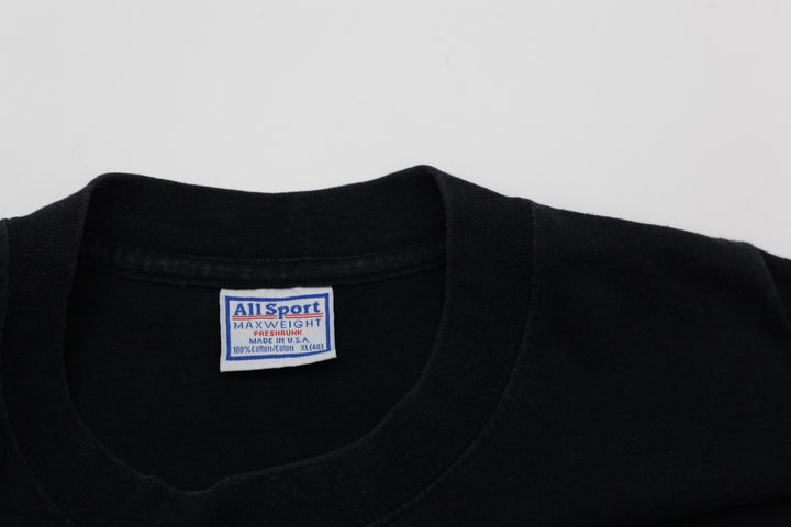 Vintage GUMBY T-Shirt 2001 Prema Toy Co Black All Sport USA Made