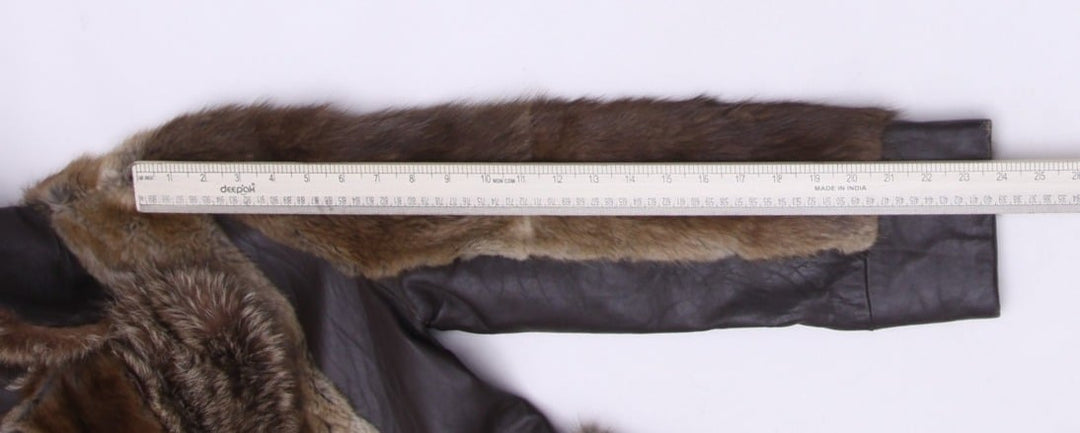 Rare Vintage Eaton’s Fur Salon Mixed Fur & Leather Coat