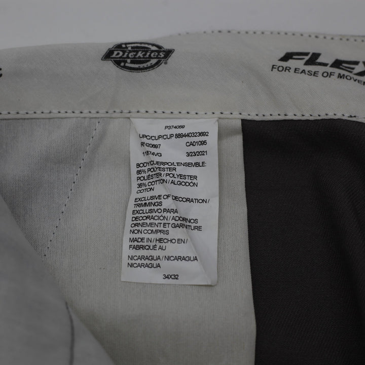 Mens Dickies 874 Original Fit Work Flex Durable Pants Size 34x32