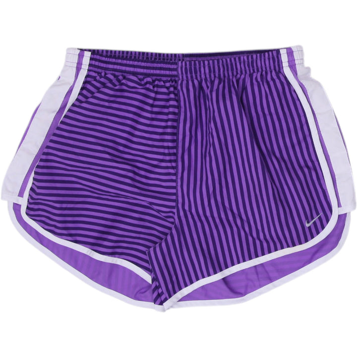 Ladies Nike Dri-FIT Striped Sportwear Shorts Size M | Migration_Shorts | Fashion Rerun