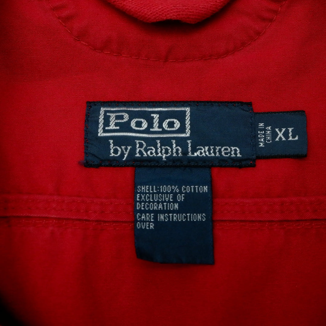 Vintage Polo Ralph Lauren Jacket USRL Naval Station Marine Navy Military Utility