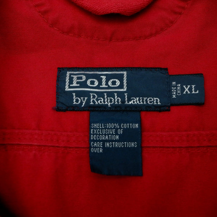 Vintage Polo Ralph Lauren Jacket USRL Naval Station Marine Navy Military Utility