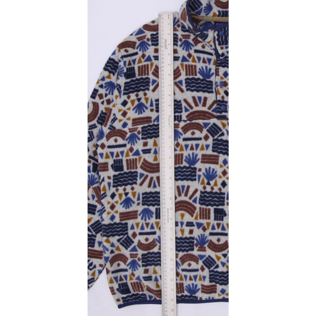 Mens Patagonia Lightweight Synchilla Snap-T Fleece Pullover Jacket L