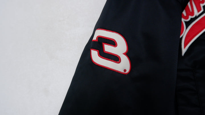 Vintage Youth Boys Dale Earnhardt Good Wrench Racing Nylon Bomber Jacket