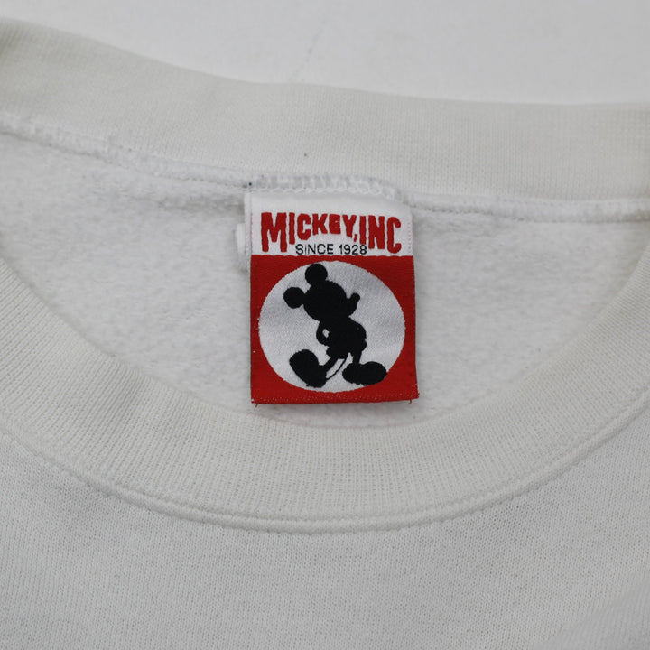 Vintage Walt Disney World 25th Anniversary Cake Castle White Sweatshirt M | Migration_Sweatshirt - Back View | Fashion Rerun