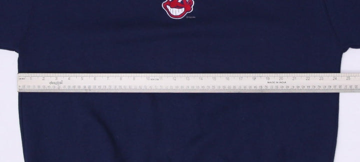 Vintage Artex Sportswear Indians Cleveland Navy Sweatshirt XL | Migration_Sweatshirt - View 6 | Fashion Rerun