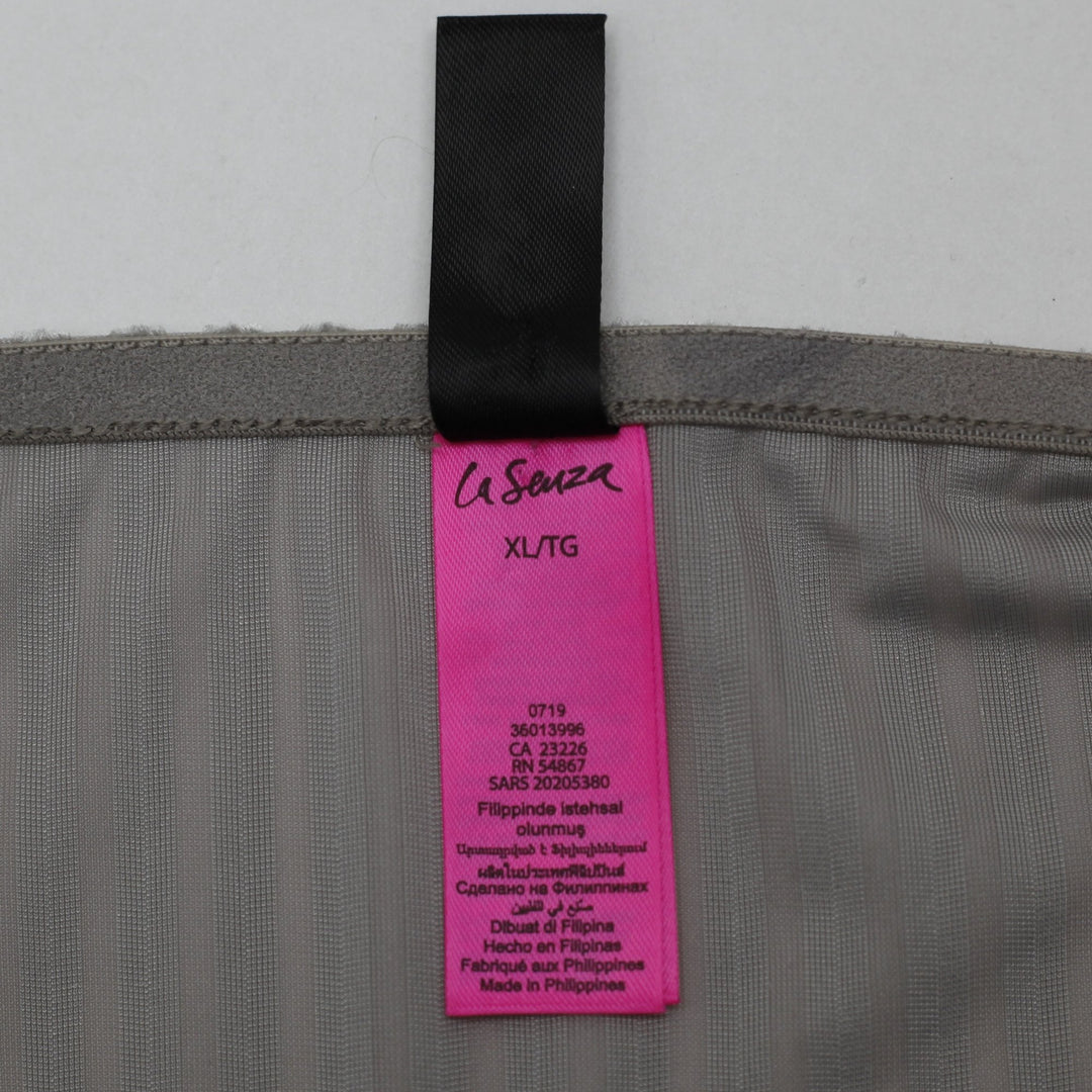 Y2K Ladies La Senza Metallic Pleated Cami Strappy Top Size XL