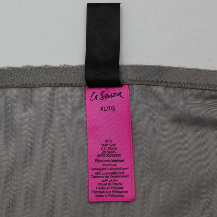Y2K Ladies La Senza Metallic Pleated Cami Strappy Top Size XL