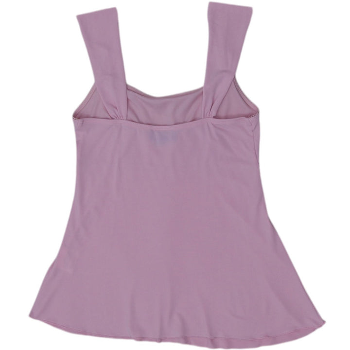 Y2K Ladies Pink Strappy Tank Top | Migration_Y2K Tops - Side View | Fashion Rerun