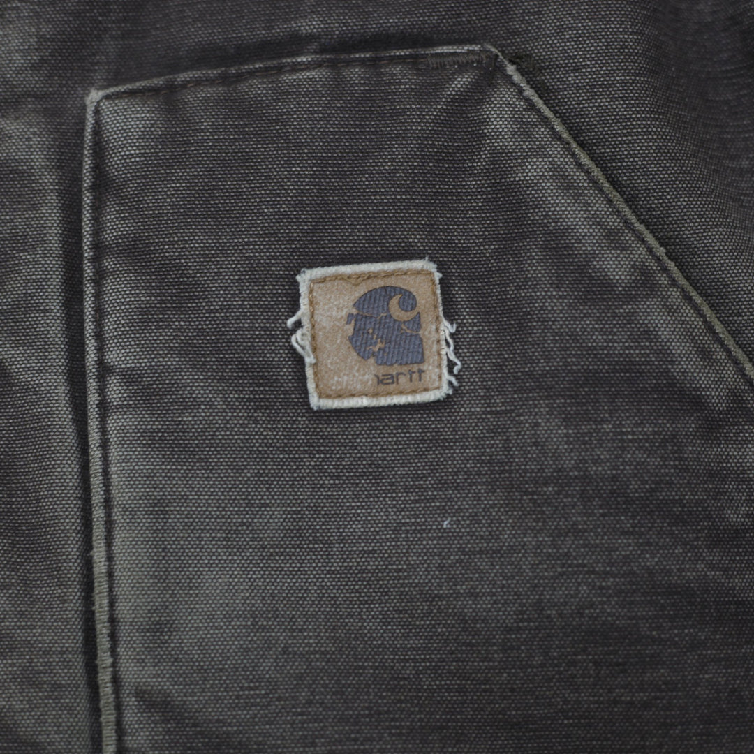 Vintage 90s Carhartt Quilt Lined Canvas Vest Made in USA Size L | Migration_Vests WW Collection - Alternate V | Fashion Rerun