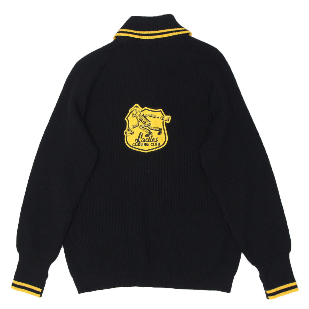 Vintage Clover Knitting Mills Pure Wool Knitted Cardigan Ladies