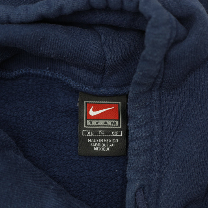 Vintage Embroidered Nike Logo Penn State Navy Pullover Hoodie XL