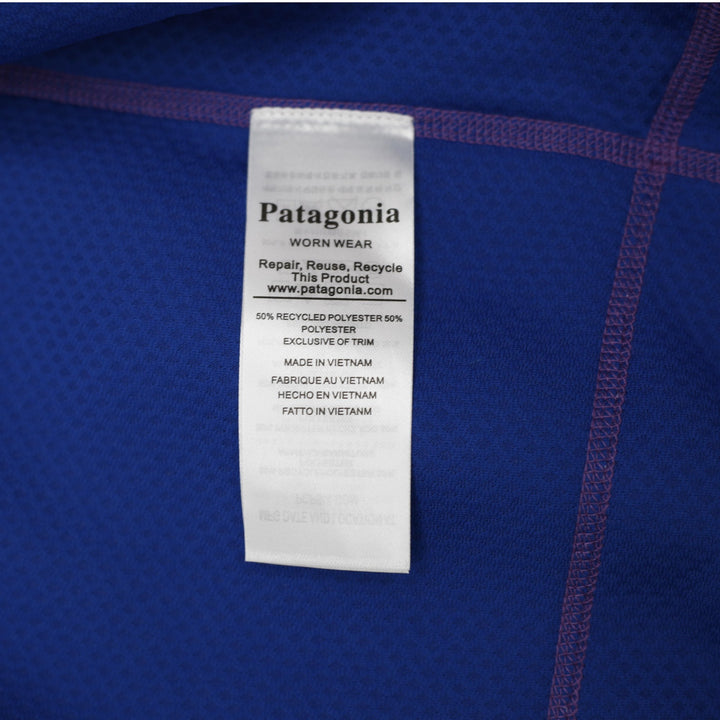 Mens Patagonia Fleece Vest Purple Full Zip Outdoor Warm Medium | Migration_Vests - Alternate View | Fashion Rerun