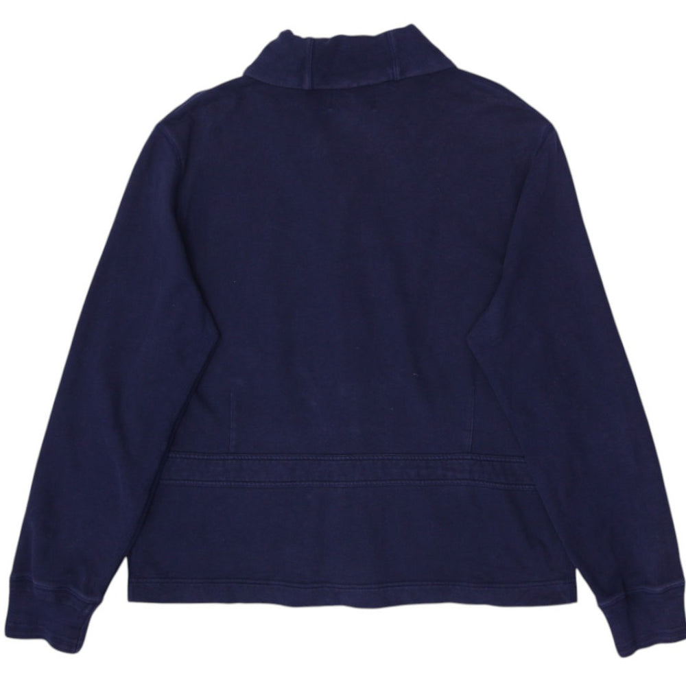 Vintage Mens Ralph Lauren Navy Blue Button Up Patch Jackets Size XL | Migration_Jackets - Side View | Fashion Rerun