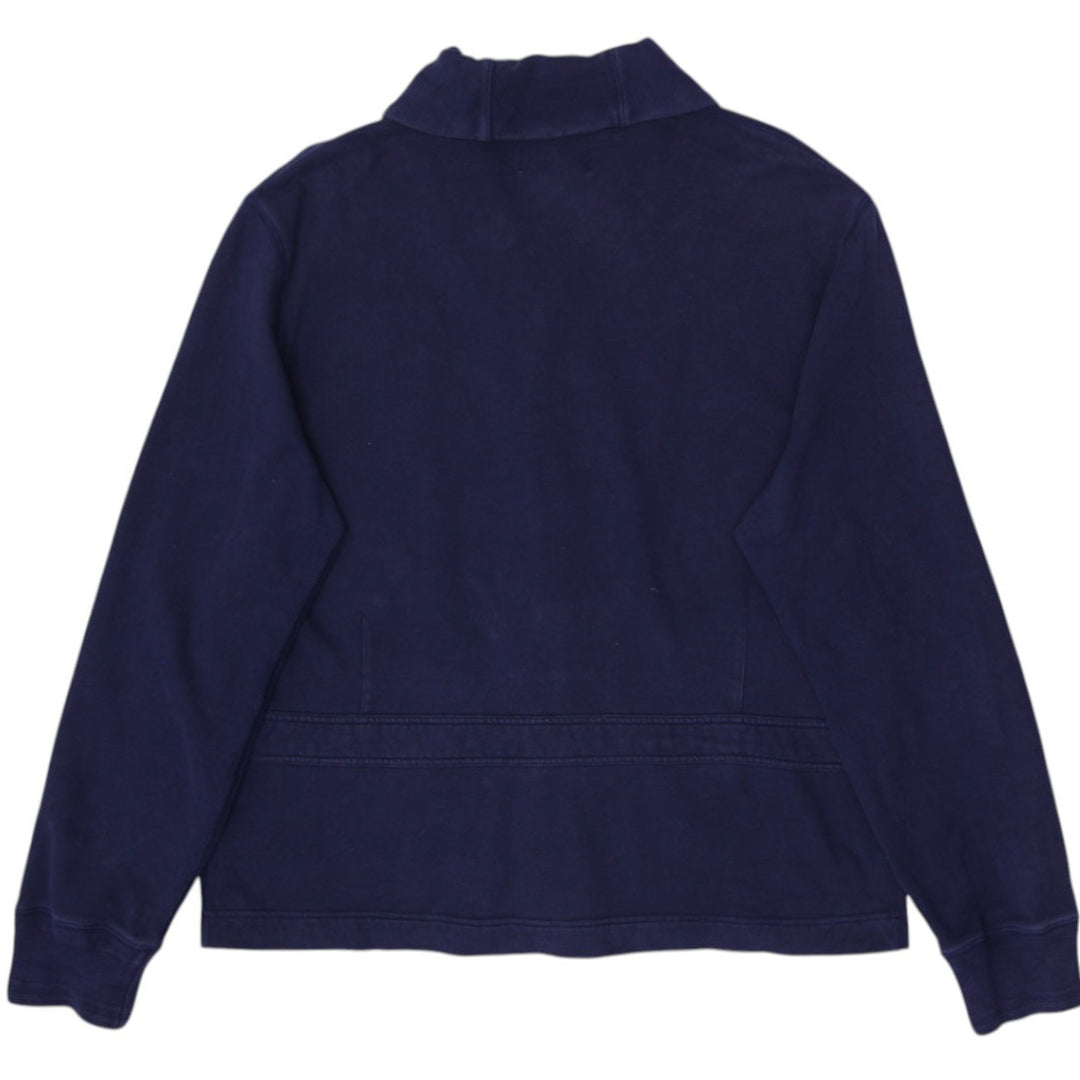 Vintage Mens Ralph Lauren Navy Blue Button Up Patch Jackets Size XL | Migration_Jackets - Side View | Fashion Rerun