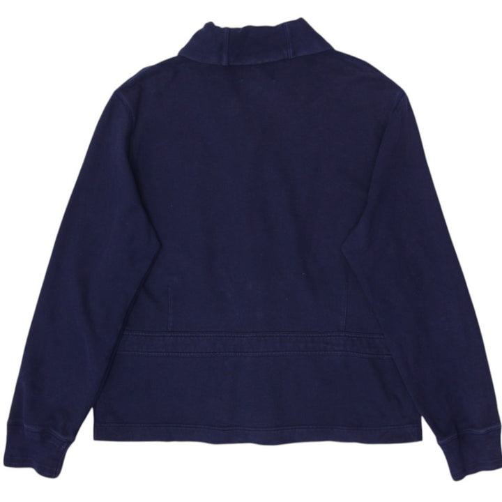 Vintage Mens Ralph Lauren Navy Blue Button Up Patch Jackets Size XL | Migration_Jackets - Side View | Fashion Rerun