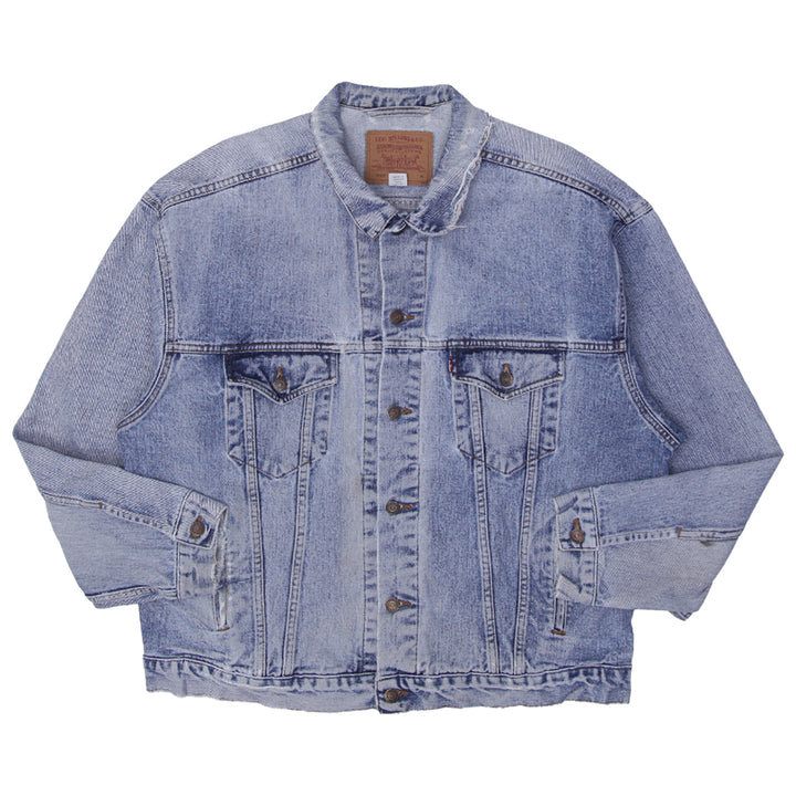 Vintage Levi Strauss 70507-4890 Denim Jacket Distressed - Fashion Rerun Vintage Migration_Jacket