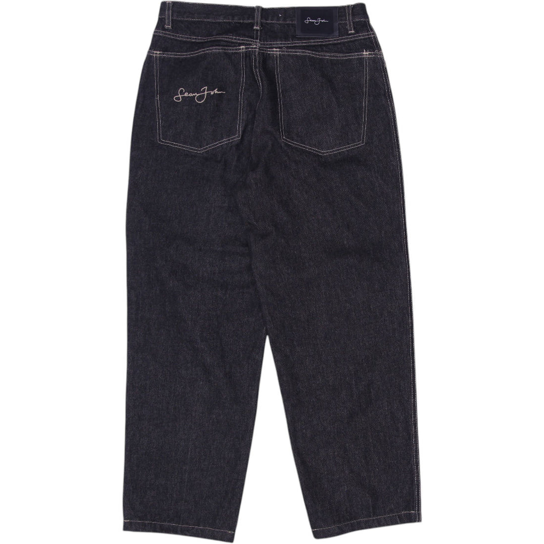 Y2K Mens Sean John Straight Fit Denim Jeans Size 32 | Migration_Jeans & Pants - Side View | Fashion Rerun
