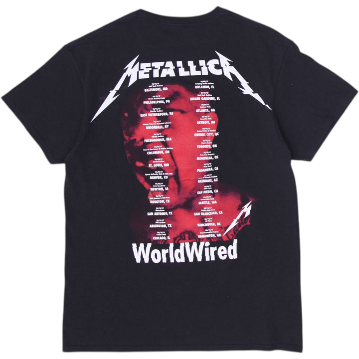 Mens Metallica WorldWired Tour Graphic Band T-Shirt Size M