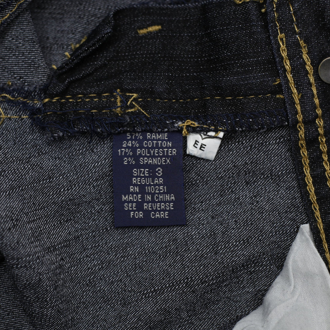 Y2K Ladies Angels Bootcut Stretch Denim Jeans Size 3