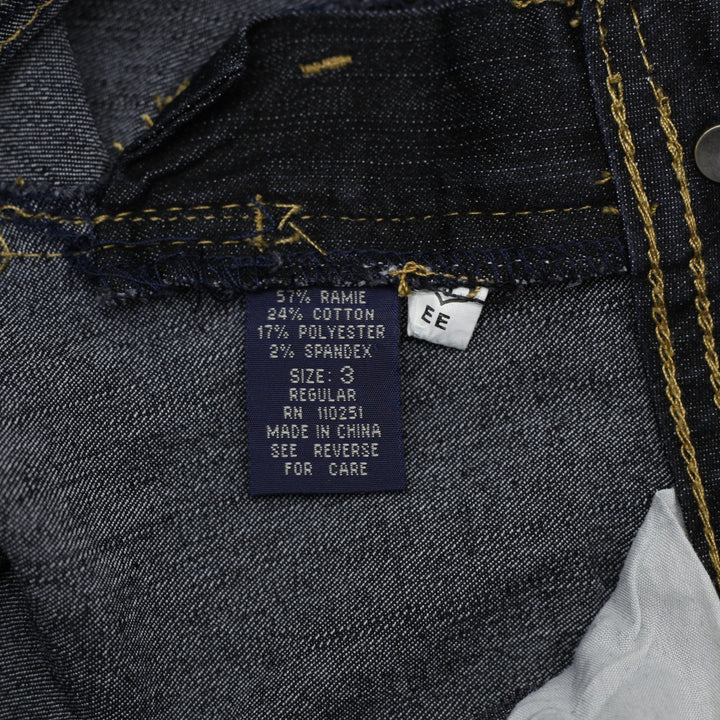 Y2K Ladies Angels Bootcut Stretch Denim Jeans Size 3