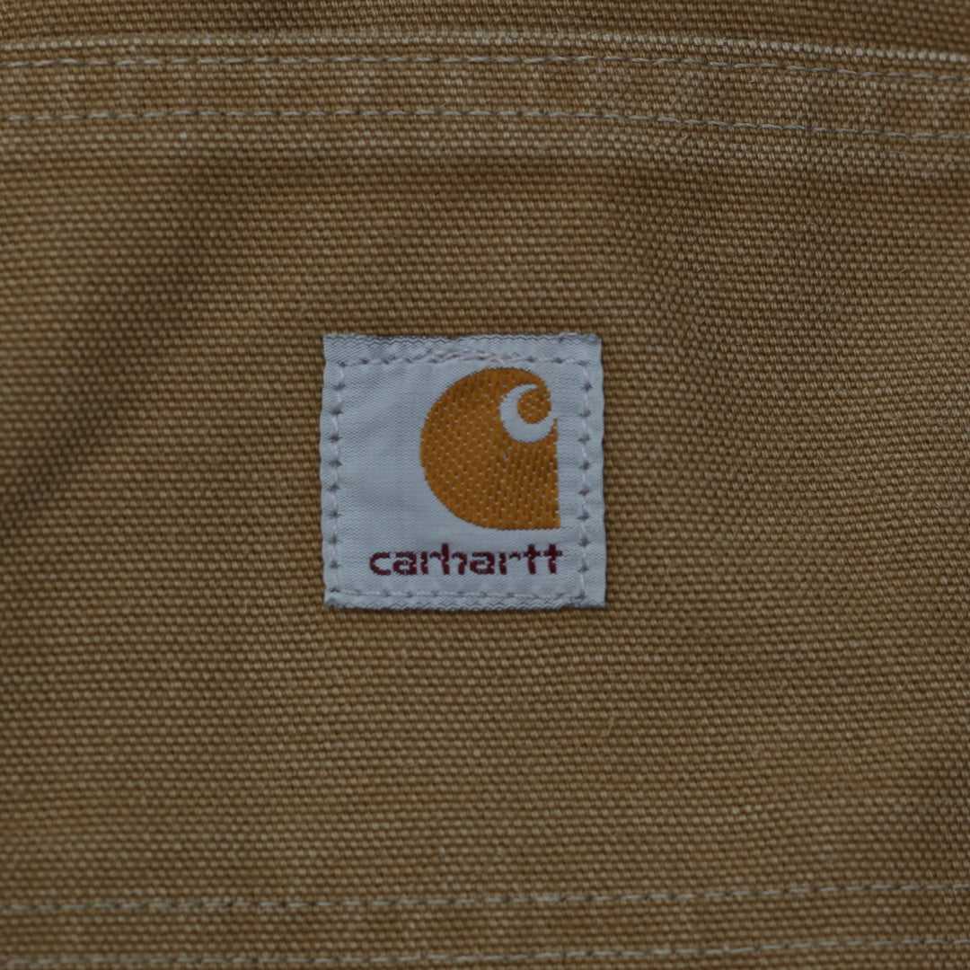 Mens Carhartt B01 BRN Dungaree Fit Double Knee Carpenter Work Pants - Fashion Rerun Vintage Migration_Pants