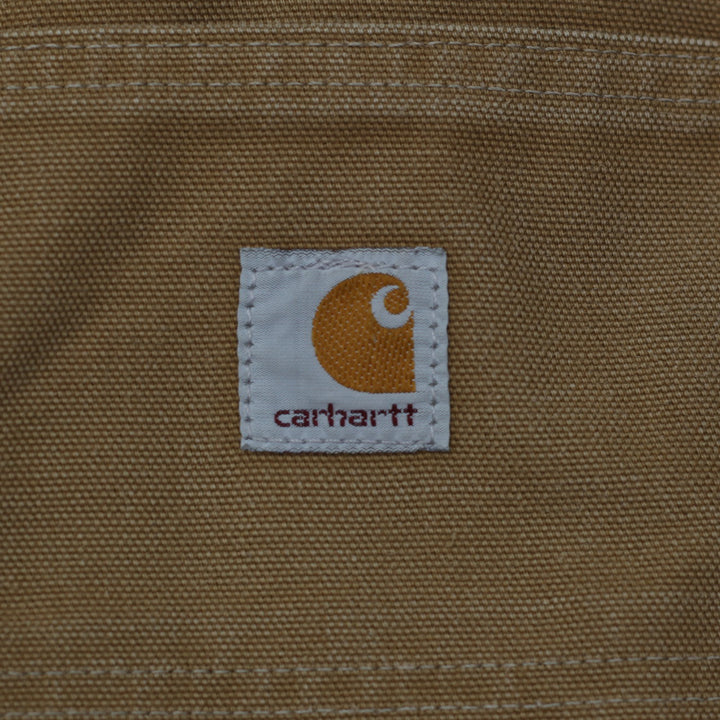 Mens Carhartt B01 BRN Dungaree Fit Double Knee Carpenter Work Pants - Fashion Rerun Vintage Migration_Pants