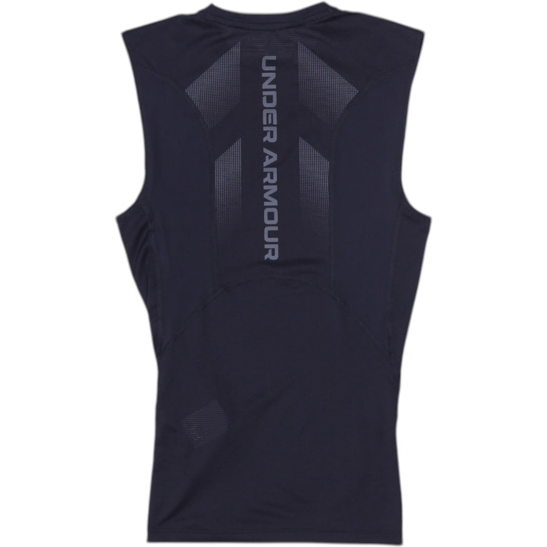 Mens Under Armour HeatGear Compression Tank Athletic Top Size S