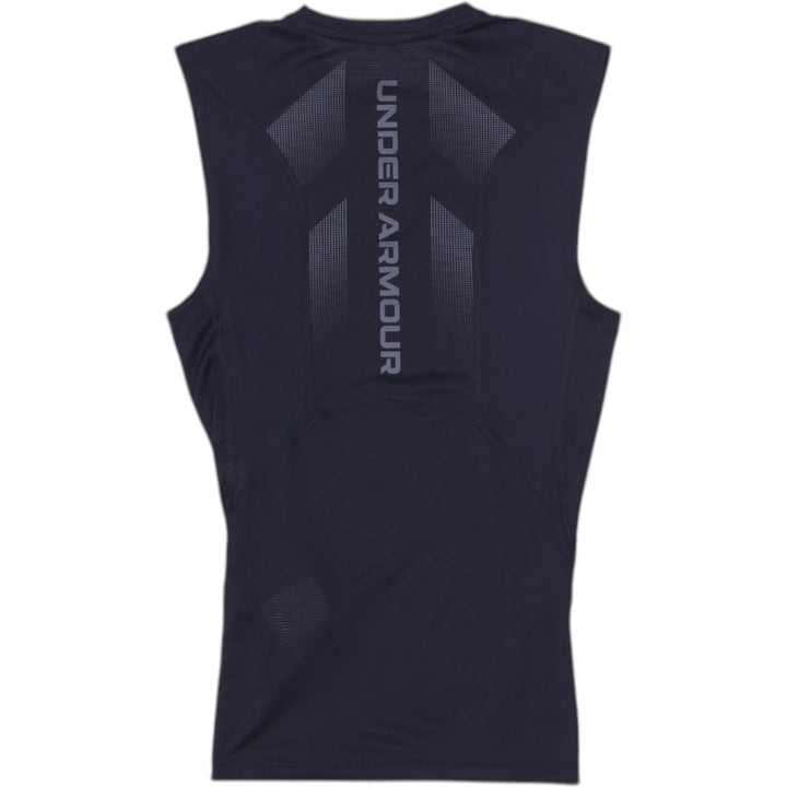 Mens Under Armour HeatGear Compression Tank Athletic Top Size S