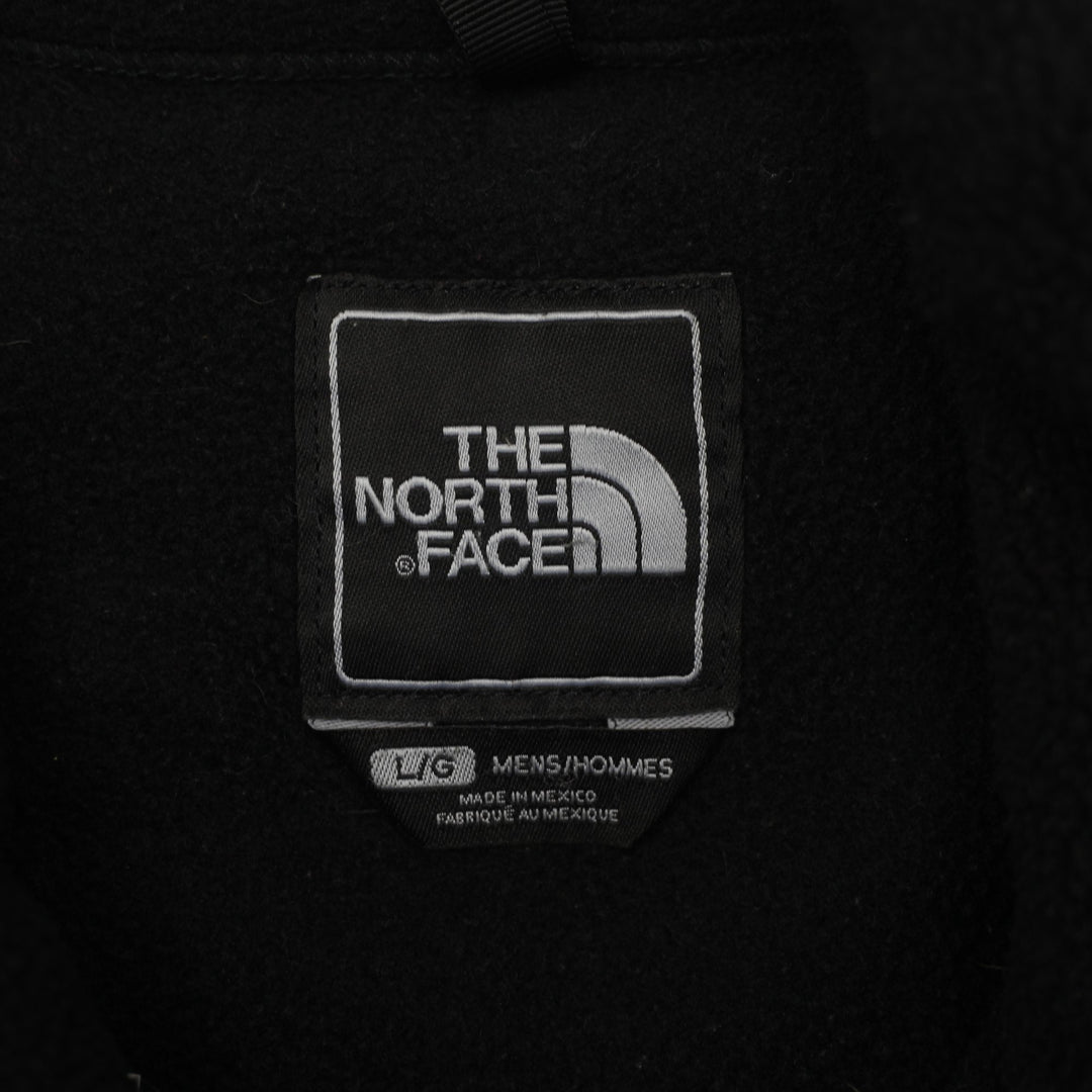 Mens Black The North Face Polartec Denali Fleece Full Zip Jacket Size L