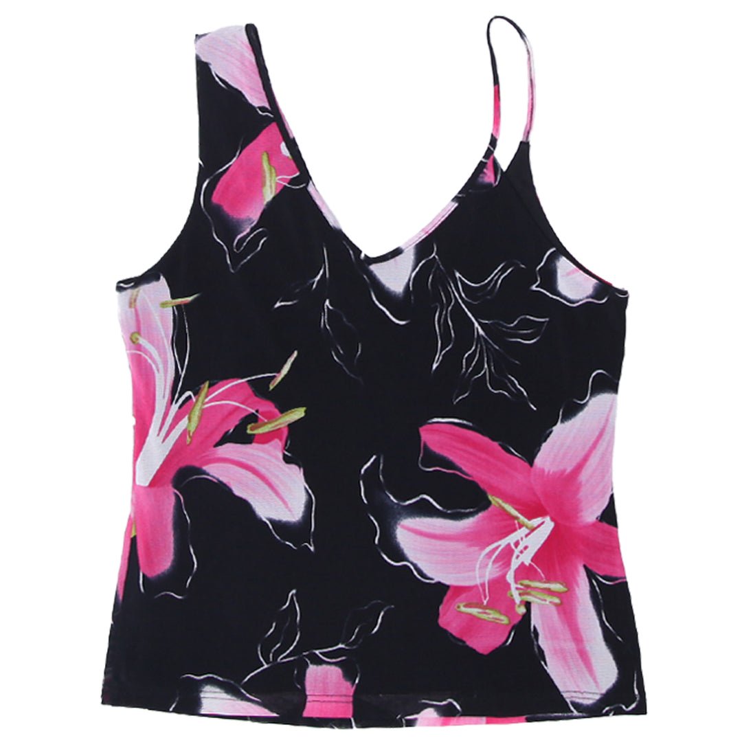 Y2K Ladies Floral Ruffle Top - Fashion Rerun Vintage Migration_Tops