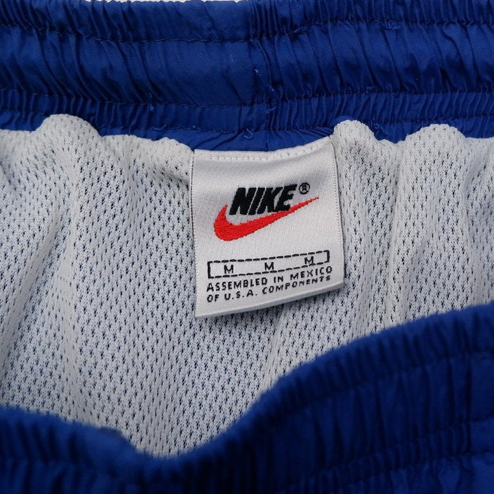 Vintage Mens Nike Active Shorts Blue Mesh Lined Athletic | Migration_Shorts UAENAT20 - Back View | Fashion Rerun