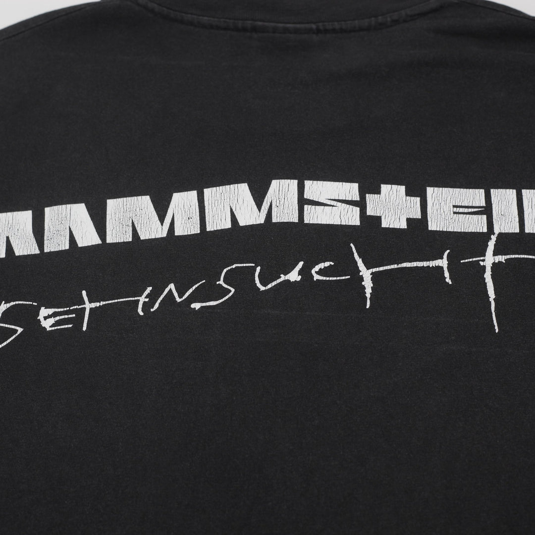 Vintage 1998 Rammstein Sehnsucht Album Era T-Shirt Size XL