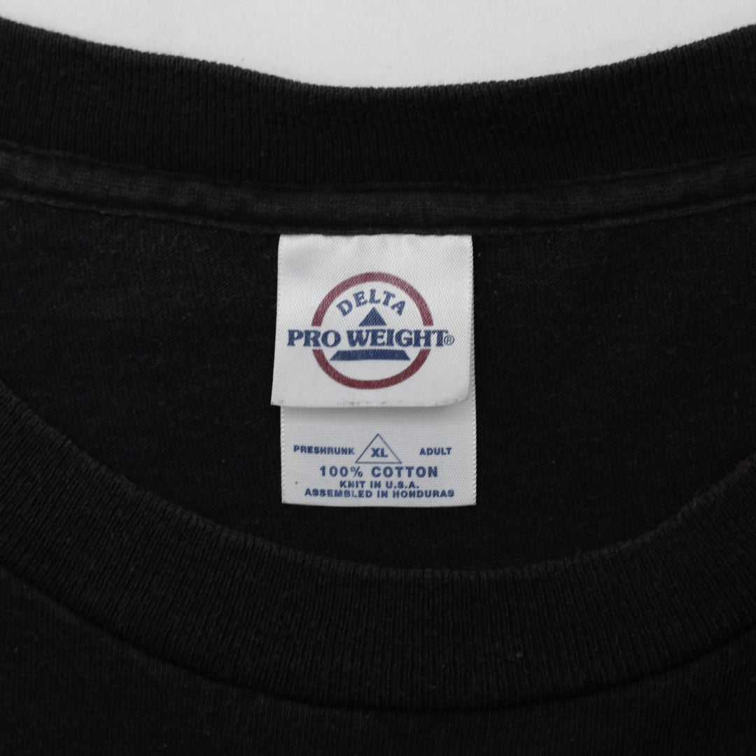 Vintage Aerosmith Tour T-Shirt Black Band Graphic 2002 XL