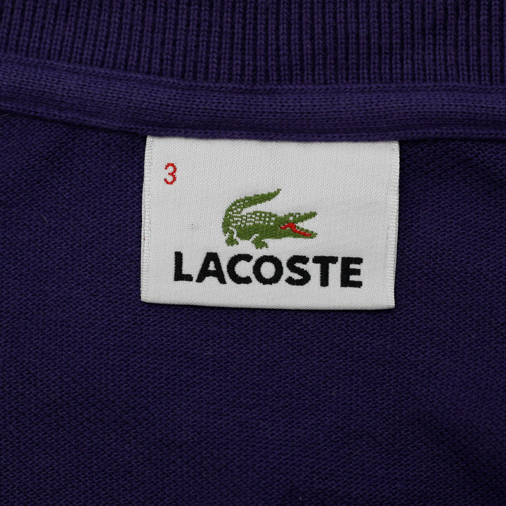 Mens Lacoste Polo Long-Sleeve Piqué Polo T-Shirt Size 3
