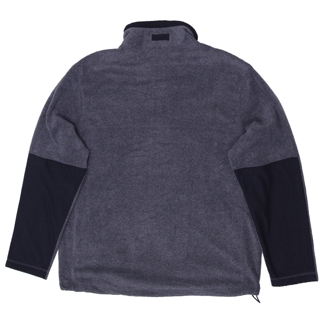 Mens Gap Gray Quarter Zip Fleece Jacket - Fashion Rerun Vintage Migration_Sweaters