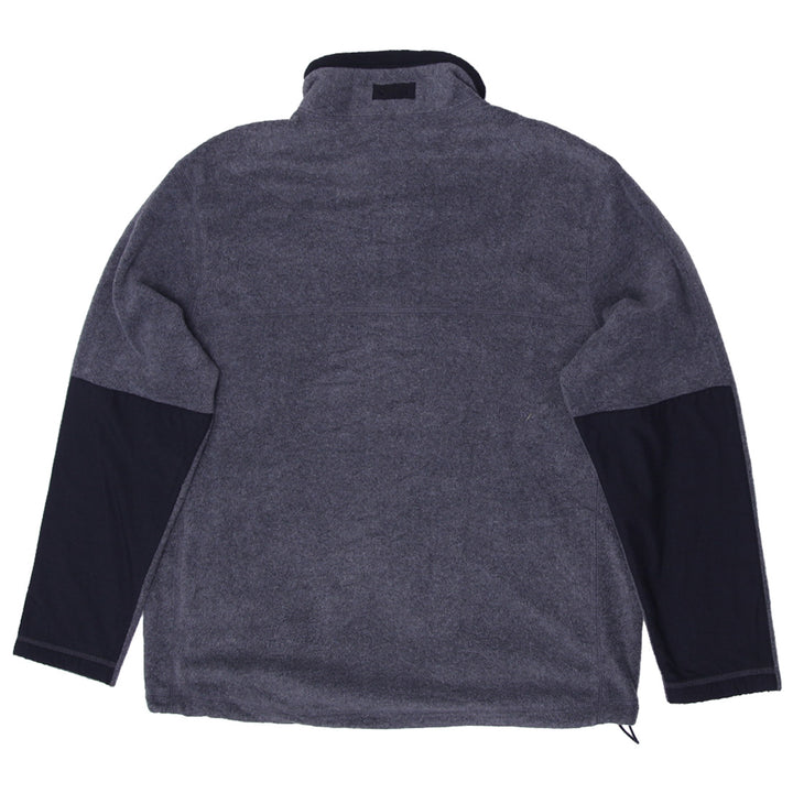 Mens Gap Gray Quarter Zip Fleece Jacket - Fashion Rerun Vintage Migration_Sweaters