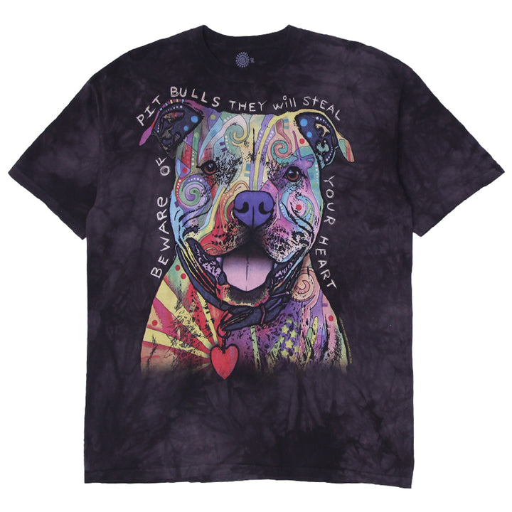 Mens The Mountain Beware The OF Pitbulls They Will Steal Your Heart T-Shirt