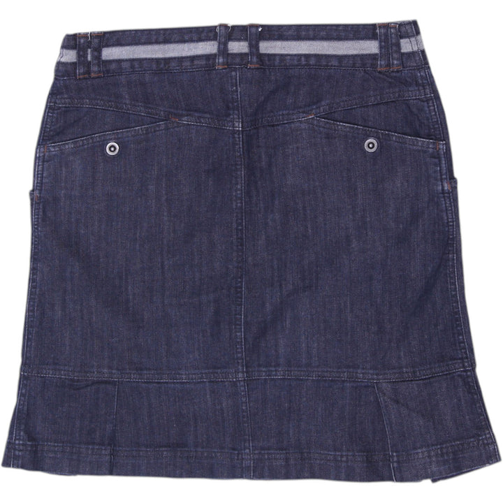 Y2K Ladies Stretch Denim Utility Skirt Size 10