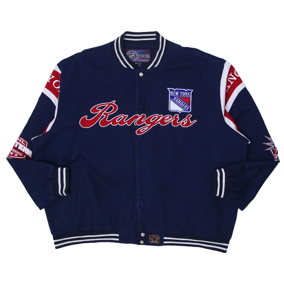 Shop Vintage JH Design New York Yankees Reversible Varsity Jacket
