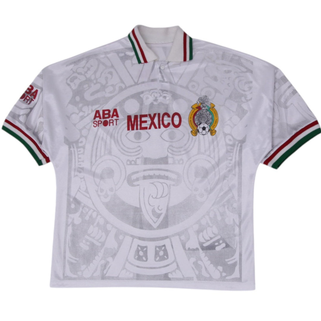 Vintage 1998-99 Mexico Team Soccer Football Shirt Jersey Away Size S | Migration_Jerseys | Fashion Rerun