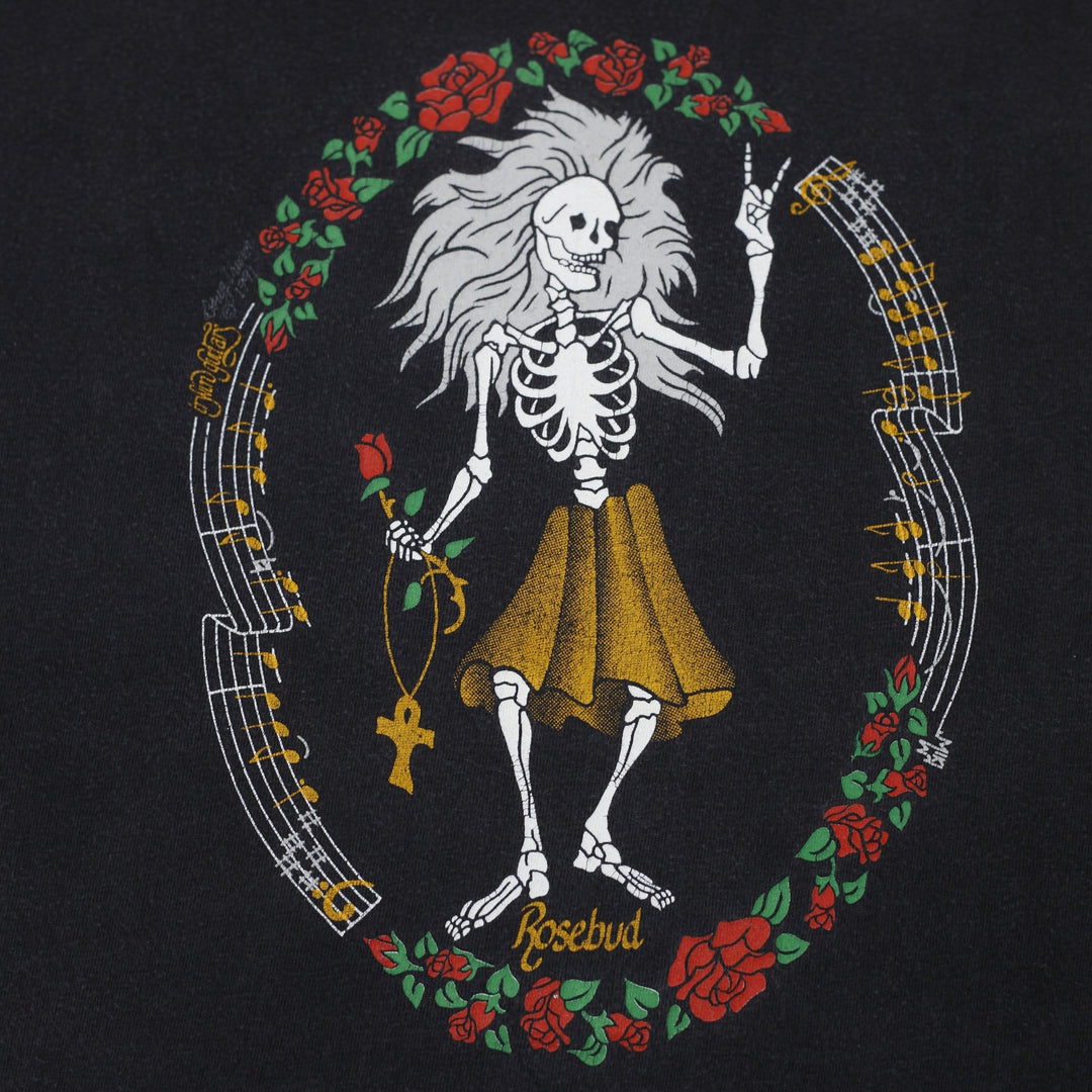 Vintage 1991 Grateful Dead Jerry Garcia Rosebud T-Shirt Made in USA Size XL | Migration_T-Shirts - Detail Vie | Fashion Rerun