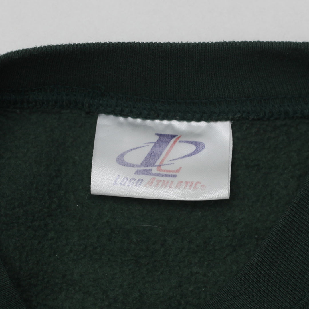 Vintage Logo Athletic Green Bay Packers Crewneck Sweatshirt Size XL - Fashion Rerun Vintage Migration_Sweaters