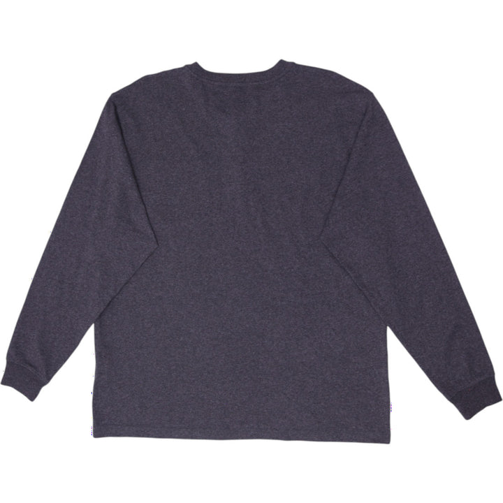 Mens Carhartt K128 Henley Long Sleeve T-Shirt Size L