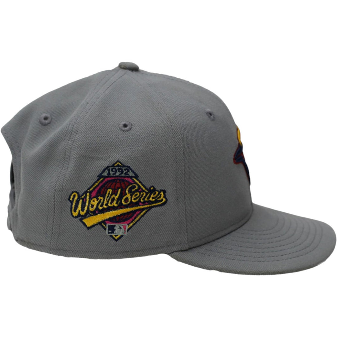 Youth Boys New Era 9FIFTY Baseball Cap Gray Toronto Blue Jays 1992 World Series