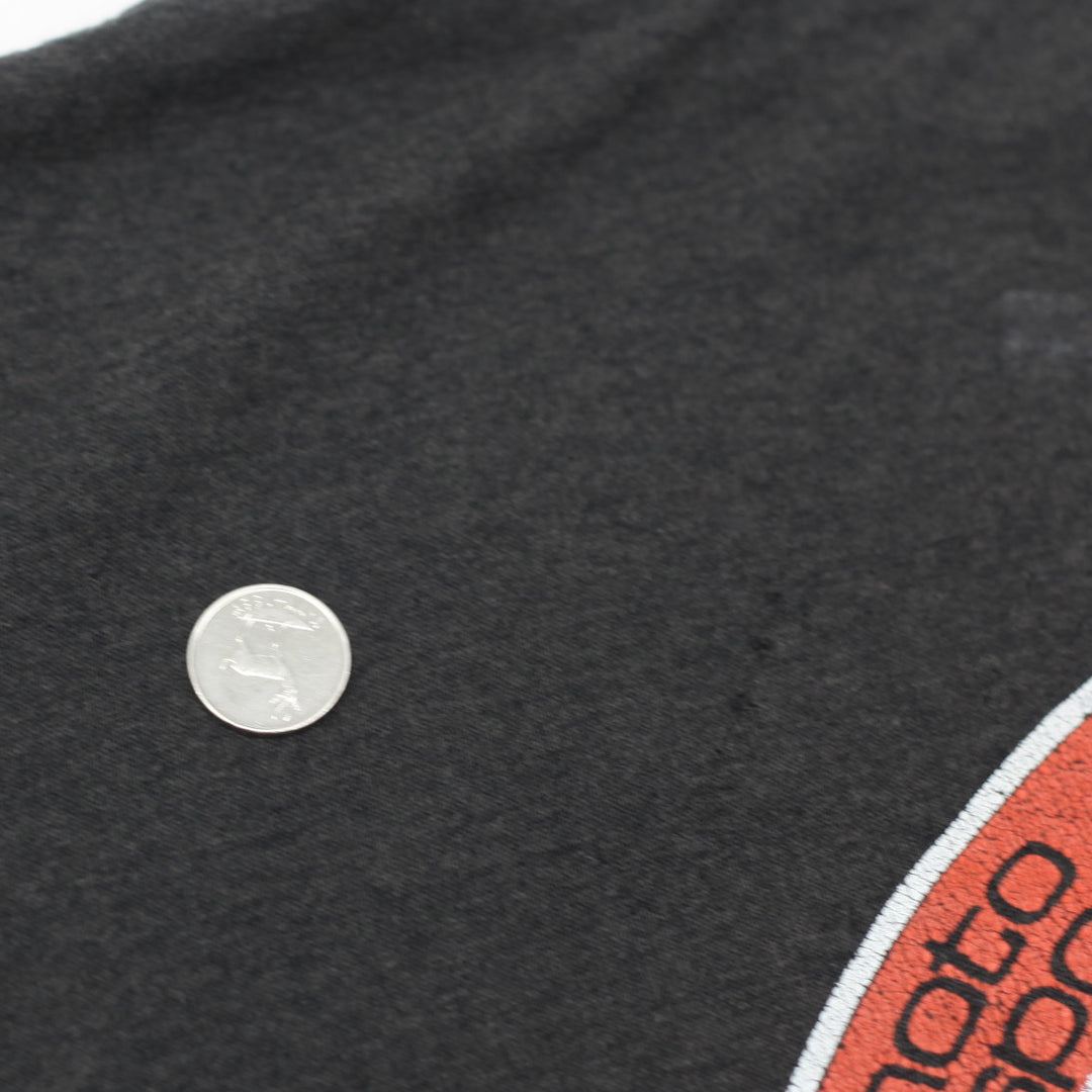 1997 Vintage Harley Davidson Blanchette 3D Emblem T-Shirt S.Stitch Made in USA Distressed M - Fashion Rerun Vintage Migration_T-Shirt