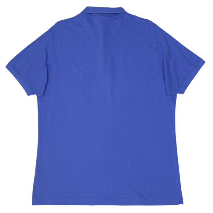 Mens Lacoste Polo Shirt Blue Casual Short Sleeve Cotton