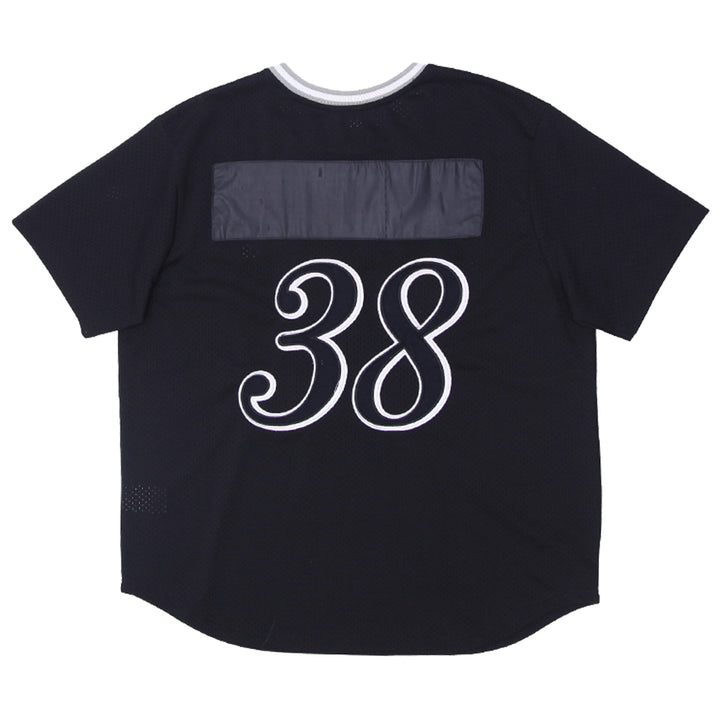 Mens Kangol Black Mesh T-Shirt